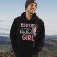 Brother Of The Birthday Girl Farm Cow 1 St Birthday Girl Hoodie Lifestyle