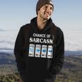 Chance Of Sarcasm Weather Hoodie Lifestyle