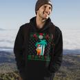 Christmas In July Summer Santa Ugly Xmas Sweater Tropical Hoodie Lifestyle