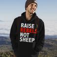Conscious Raise Rebels Not Sheep Free Thinking Parenting Gifts For Sheep Lovers Funny Gifts Hoodie Lifestyle