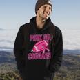 Cougars Pink Out Football Tackle Breast Cancer Hoodie Lifestyle