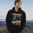 Cousin Of The Birthday Boy Space Astronaut Birthday Family Hoodie Lifestyle