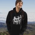 Cow And Calf Cattle Farmer Cow Hoodie Lifestyle