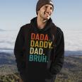 Dada Daddy Dad Bruh Fathers Day Funny Vintage For Father Gift For Mens Hoodie Lifestyle