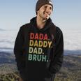 Dada Daddy Dad Bruh Men Fathers Day Vintage Funny Father Hoodie Lifestyle