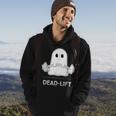 Deadlift Halloween Ghost Weight Lifting Workout Hoodie Lifestyle
