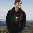 Drum Musician Music Lover Treble Clef Italian Drummer Hoodie Lifestyle
