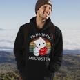 Dungeon Meowster Funny Tabletop Gamer Cat Hoodie Lifestyle