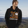 Faboolous Lunch Lady Happy Halloween Pumpkin Matching Hoodie Lifestyle