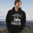 Forklift Operator Never Underestimate A Man On A Forklift Gift For Mens Hoodie Lifestyle