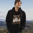 I Had Fun Once It Was Awful-Grumpy Cat-Face Hoodie Lifestyle