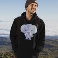 Funny Cartoon Animals Elephant Animals Funny Gifts Hoodie Lifestyle