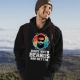Funny Dads With Beards Are Better Dad Joke Fathers Day Hoodie Lifestyle