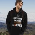 Electronic Engineer Powered By Cofee Hoodie Lifestyle