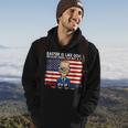 Funny Joe Biden Merry 4Th Of Easter Design Fourth Of July Hoodie Lifestyle