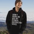 Funny Saying Fitness Instructor Group Fitness Fitness Instructor Funny Gifts Hoodie Lifestyle