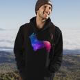 Galaxy Corgi Dog Space And Stars Lover Gift Hoodie Lifestyle
