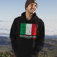 Georgia Meloni Italian Hero Italy Flag Hoodie Lifestyle