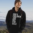 Gods Children Are Not For Sale Jesus Christian America Flag Christian Gifts Hoodie Lifestyle