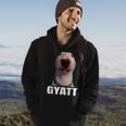 Gyatt Meme Damn Trend Reaction Cringe Gyatt Hoodie Lifestyle
