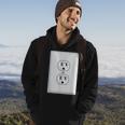 Halloween Costume Power Socket Funny Electrician Gift Idea Electrician Funny Gifts Hoodie Lifestyle