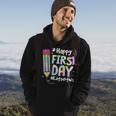Happy First Day Lets Do This Welcome Back To School Tie Dye Hoodie Lifestyle
