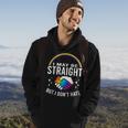 I May Be Straight But I Dont Hate Lgbt Gay & Lesbians Pride Hoodie Lifestyle