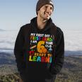 Im 6 Ready To Learn My Back To School First 1St Grade Kids Hoodie Lifestyle