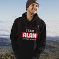 Its A Team Alan Lifetime Member Thing Family First Last Name Funny Last Name Designs Funny Gifts Hoodie Lifestyle