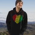 Junenth Heart Word Cloud Black Freedom Junenth Hoodie Lifestyle