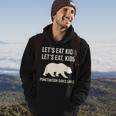 Lets Eat Kids Punctuation Saves Lives Bear Hoodie Lifestyle