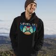Level Up Video Game Controller Hoodie Lifestyle