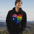 Lgbtq Australia Gay Pride Heart For Gay Lesbian Love Lgbt Hoodie Lifestyle
