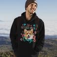 Life Is Better With A Corgi Western Leopard National Pet Day Hoodie Lifestyle