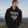 Lindsay Clan Scottish Name Coat Of Arms Tartan Hoodie Lifestyle