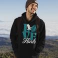 Love Hurts Eagles Retro Hoodie Lifestyle