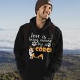 Love Is Being Owned By A Corgi Funny Love Hoodie Lifestyle