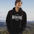 Memphis Tn Distressed Retro Vintage Home City Pride Hoodie Lifestyle