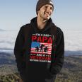 Mens Im A Dad Papa And A Veteran For Dad Fathers Day Grandpa 22 Hoodie Lifestyle