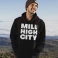 Mile High City - Denver Colorado - 5280 Miles High Hoodie Lifestyle
