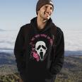 No You Hang Up First Ghost Calling Halloween Horror Hoodie Lifestyle
