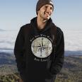 Not All Who Wander Are Lost World Compass Travel Hoodie Lifestyle