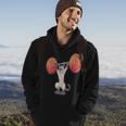 Olympic Snatch Siamese Cat Weightlifting Bodybuilding Muscle Hoodie Lifestyle