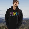 Pansexual Pride Not A Phase Moon Design For Pansexual Hoodie Lifestyle