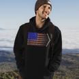 Patriotic 4Th Of July Usa American Flag Fighter Jets Hoodie Lifestyle
