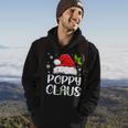 Poppy Claus Santa Christmas Pajama Matching Family Hoodie Lifestyle