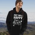 Put On A Happy Face Music Musicians Songwriters Hoodie Lifestyle
