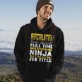 Recruiter Ninja Isnt An Actual Job Title Hoodie Lifestyle
