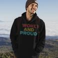 Retro Vintage Woke And Proud Hoodie Lifestyle