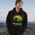 Retro Zephyr Cove Nevada Big Foot Souvenir Hoodie Lifestyle